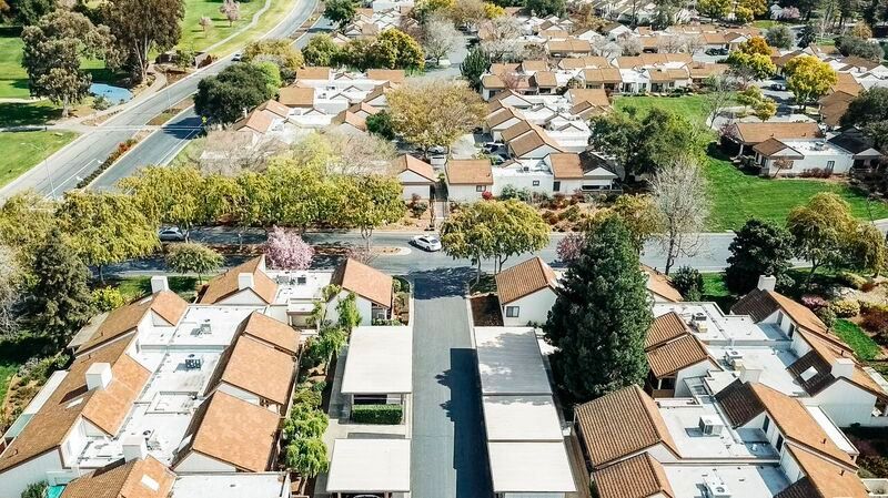 Figure 3. Aerial view of The Villages retirement community.