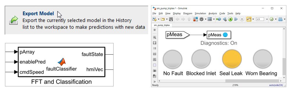 Figure 9. Exporting the most accurate model for verification.
