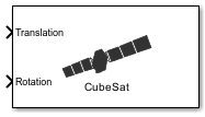 Simulation 3D Spacecraft block icon