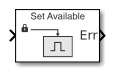 Control Function Available Caller block