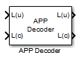 APP Decoder block