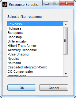 filter designer matlab