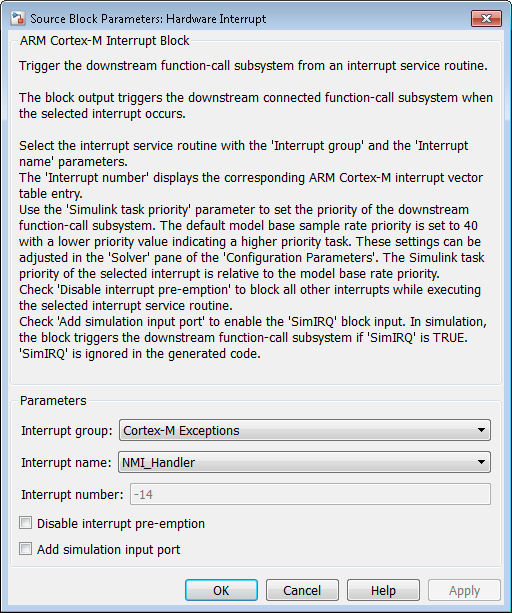 Trigger The Downstream Function Call Subsystem From An Interrupt Service Routine Simulink 7293