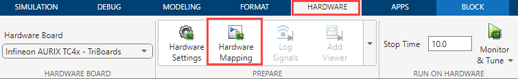 Hardware Mapping DSADC