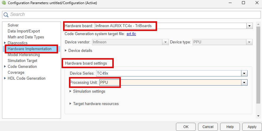 Select PPU Core to use CRL functionality