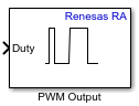 PWM Output block