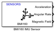 BMI160 IMU Sensor