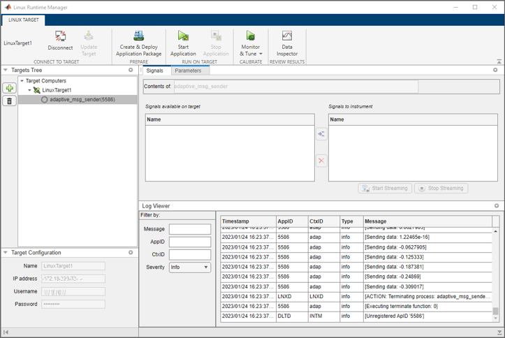 Embedded Coder Support Package for Linux Applications 시작하기