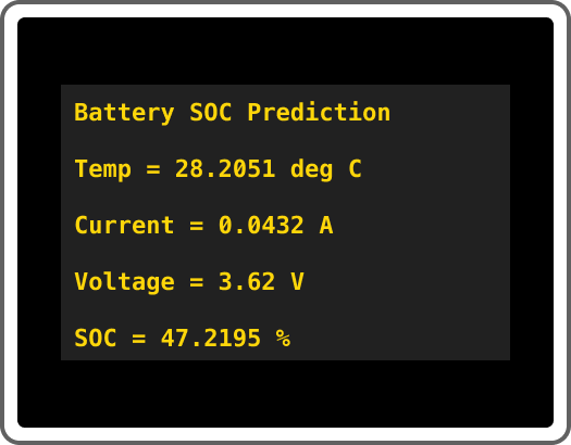 Estimate Battery State of Charge Using Deep Learning with ESP32 Board