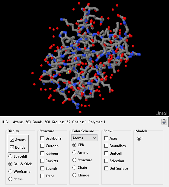 Figure Molecule Viewer: Blank contains objects of type uimenu, uitoolbar, hgjavacomponent.