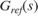 $G_{ref}(s)$
