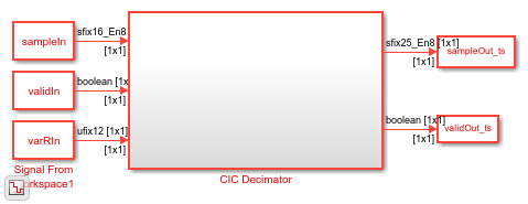Implement CIC Decimator Filter for HDL