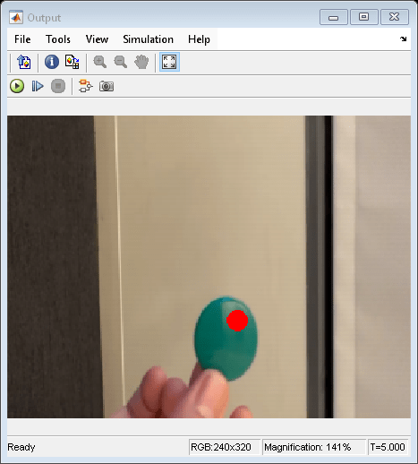 Compute Image Characteristics with a Frame-Based Model for HDL Code Generation