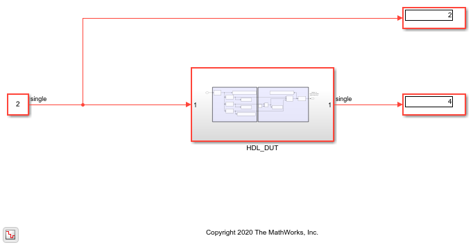 Simulate and Generate HDL Code for the Float Typecast Block