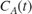 $C_{A}(t)$