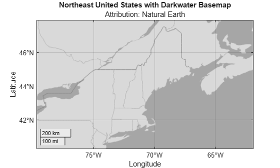 Figure contains an axes object with type geoaxes. The geoaxes object is empty.