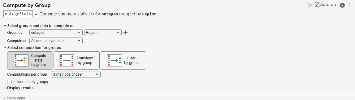 Compute By Group Compute By Group