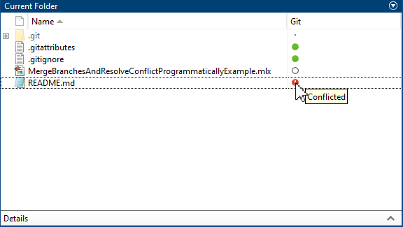 Merge Git Branches and Resolve Conflicts Programmatically