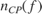 $n_{CP} (f)$