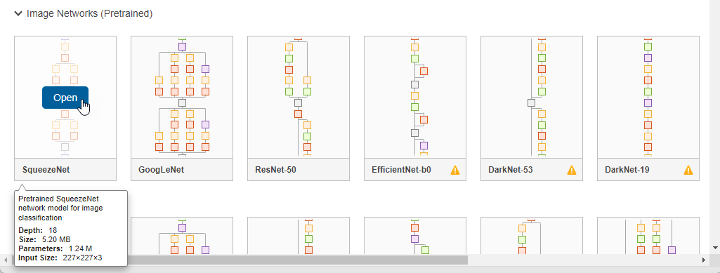 Prepare Network for Transfer Learning Using Deep Network Designer