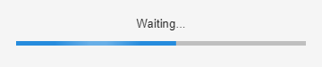 Waitbar updates as workers sends data to the client.
