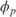 $\phi_p$