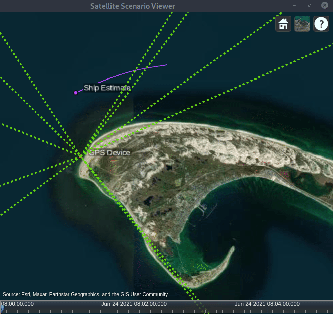 Multistatic Localization of a Ship Using GPS Illuminations