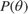 $ P(\theta) $