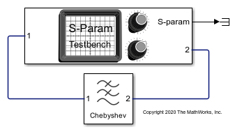 Measure S-Parameter Data of Chebyshev Filter