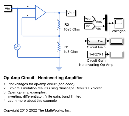 OP-Amp 회로 - 비반전 증폭기