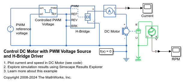 PWM 제어 DC 모터