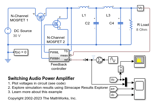Switching Audio Power Amplifier