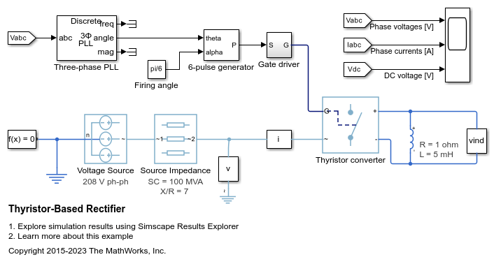 Thyristor-Based Rectifier