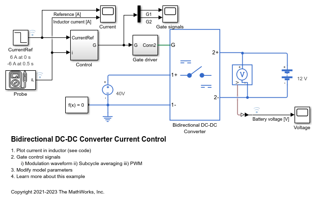 양방향 DC-DC 컨버터 전류 제어