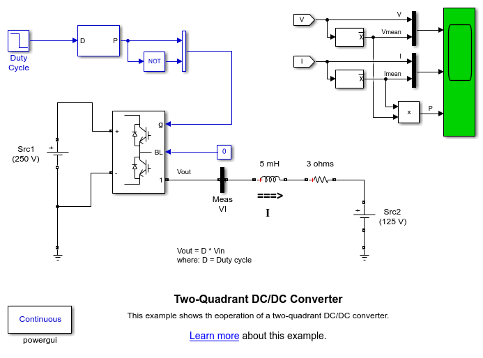 2사분면 DC/DC 컨버터