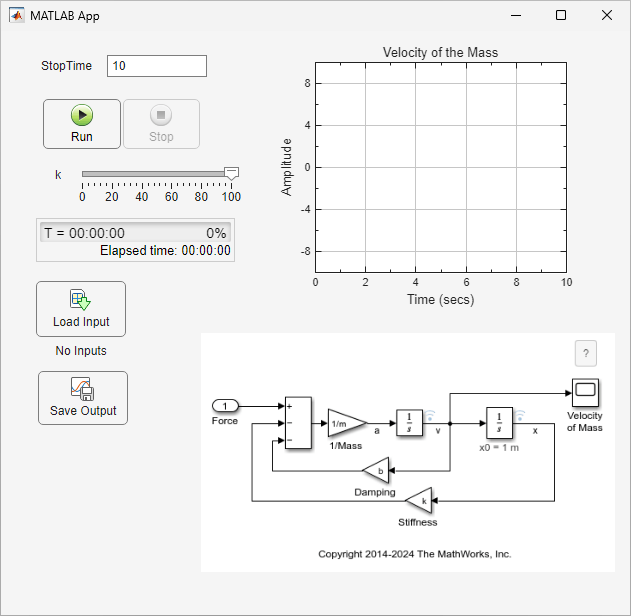 MATLAB App window