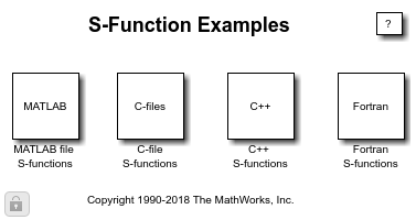 S-Function API를 사용한 사용자 지정 코드 및 직접 코딩한 블록