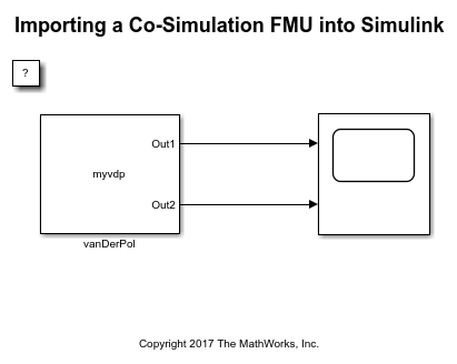 Simulink에 Co-Simulation FMU 가져오기