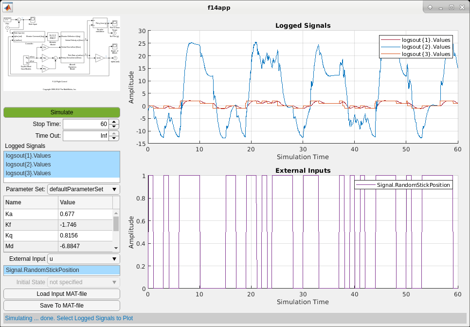 Generate and Deploy a MATLAB App with SimAppTemplate for a Model