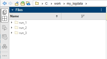 Import File Log Data as Parquet Format Files Using MATLAB or Third-Party Tools