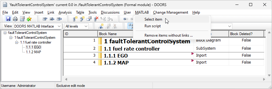 Create Surrogate Module for a Fault-Tolerant Control System