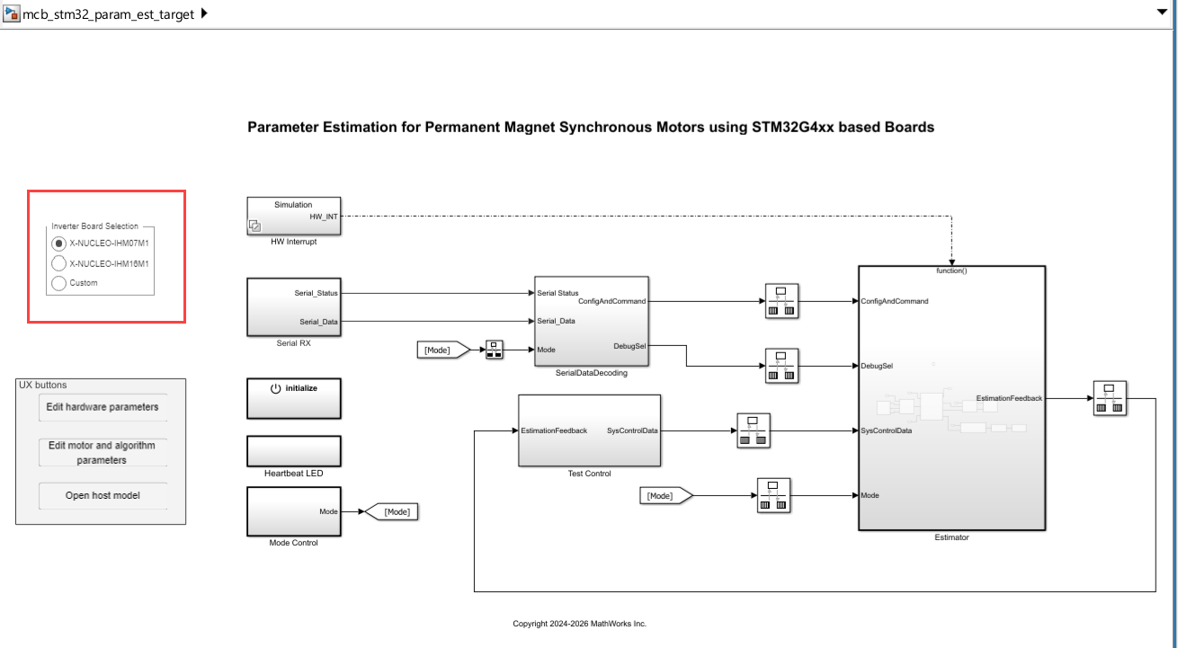 Estimate PMSM Parameters Using STM32 Processor