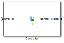 FIL Simulation block