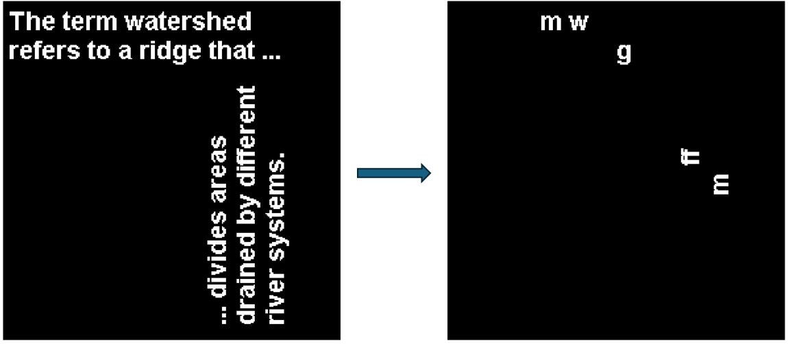 Image filtering using bwareafilt.