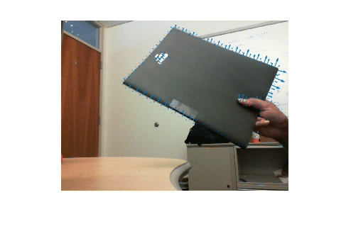 Optical Flow를 사용한 라이브 모션 감지