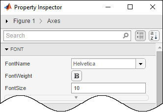 Property Inspector window