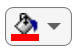 Color picker with a bucket icon above a red rectangle