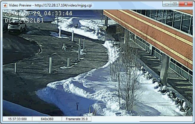 Video Preview window