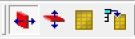 Toolbar with icons to select from to view different solution slices.