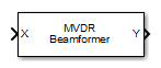 MVDR Beamformer block